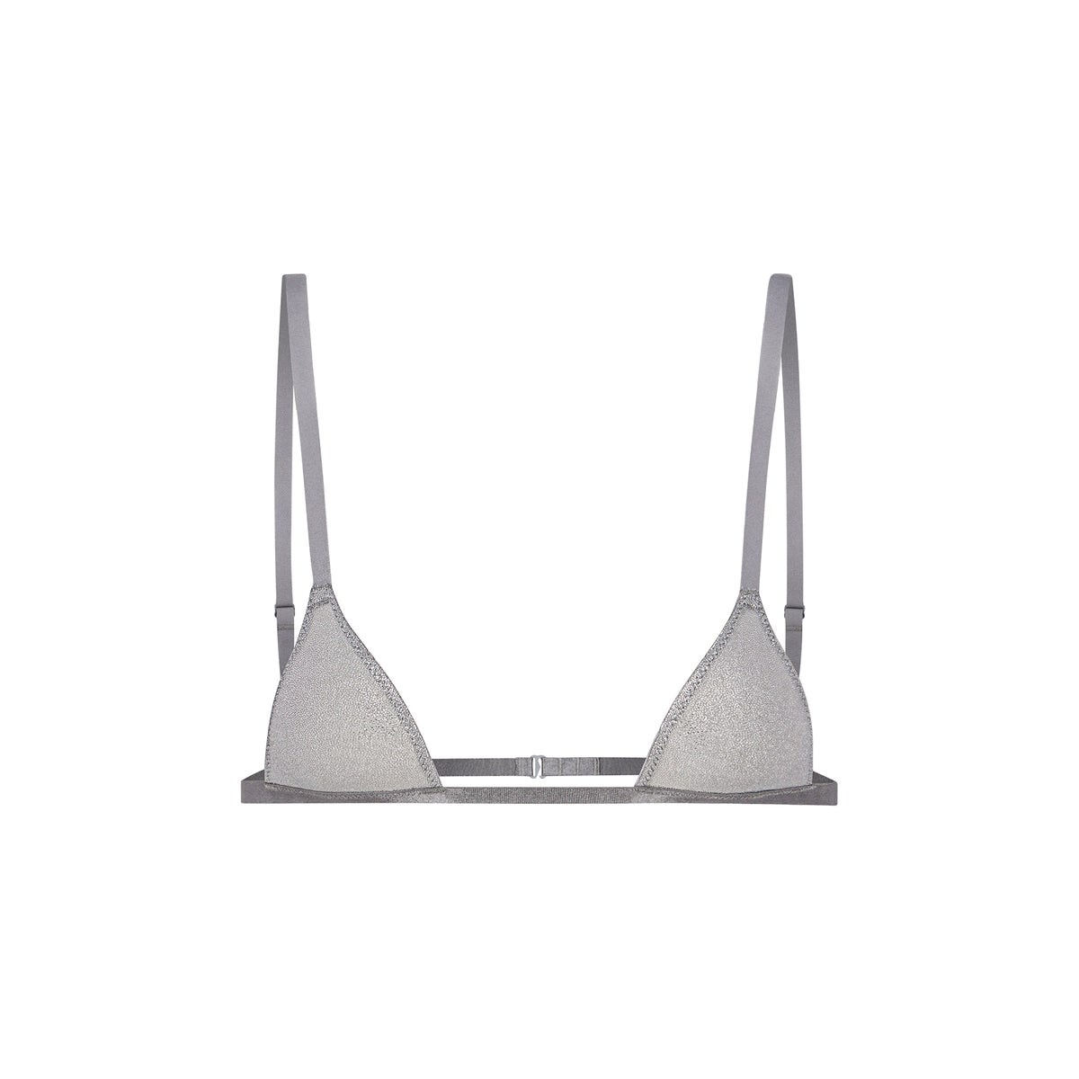 SKIMS Fits Everybody Micro Triangle Bralette Silver | SI5693021