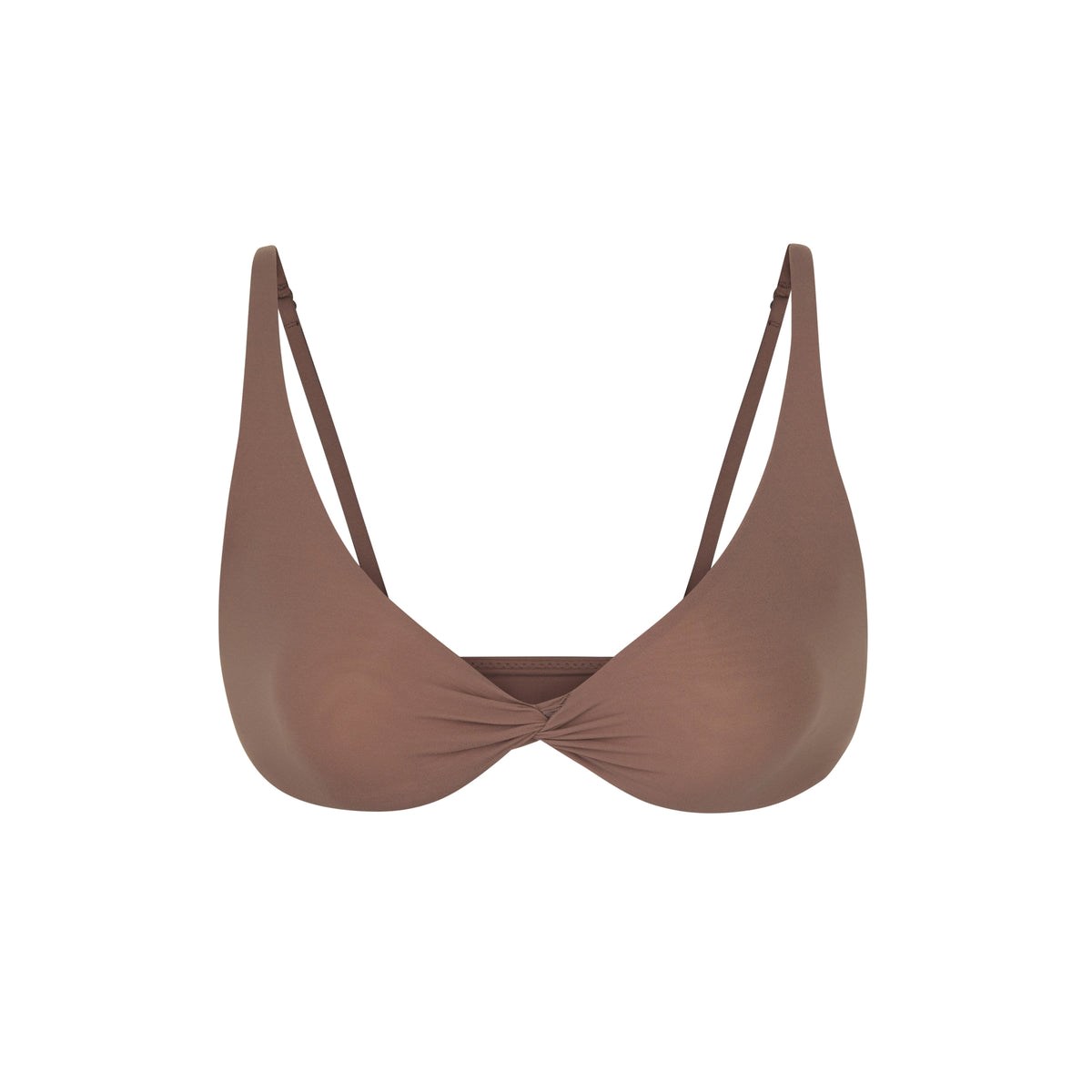 SKIMS Fits Everybody Skimpy Scoop Bralette Umber | AQ1260479