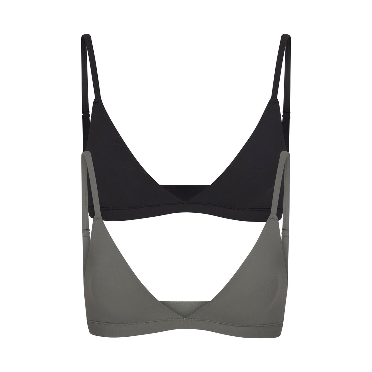 SKIMS Fits Everybody Triangle Bralette Pack Juniper Multi | TE4721965