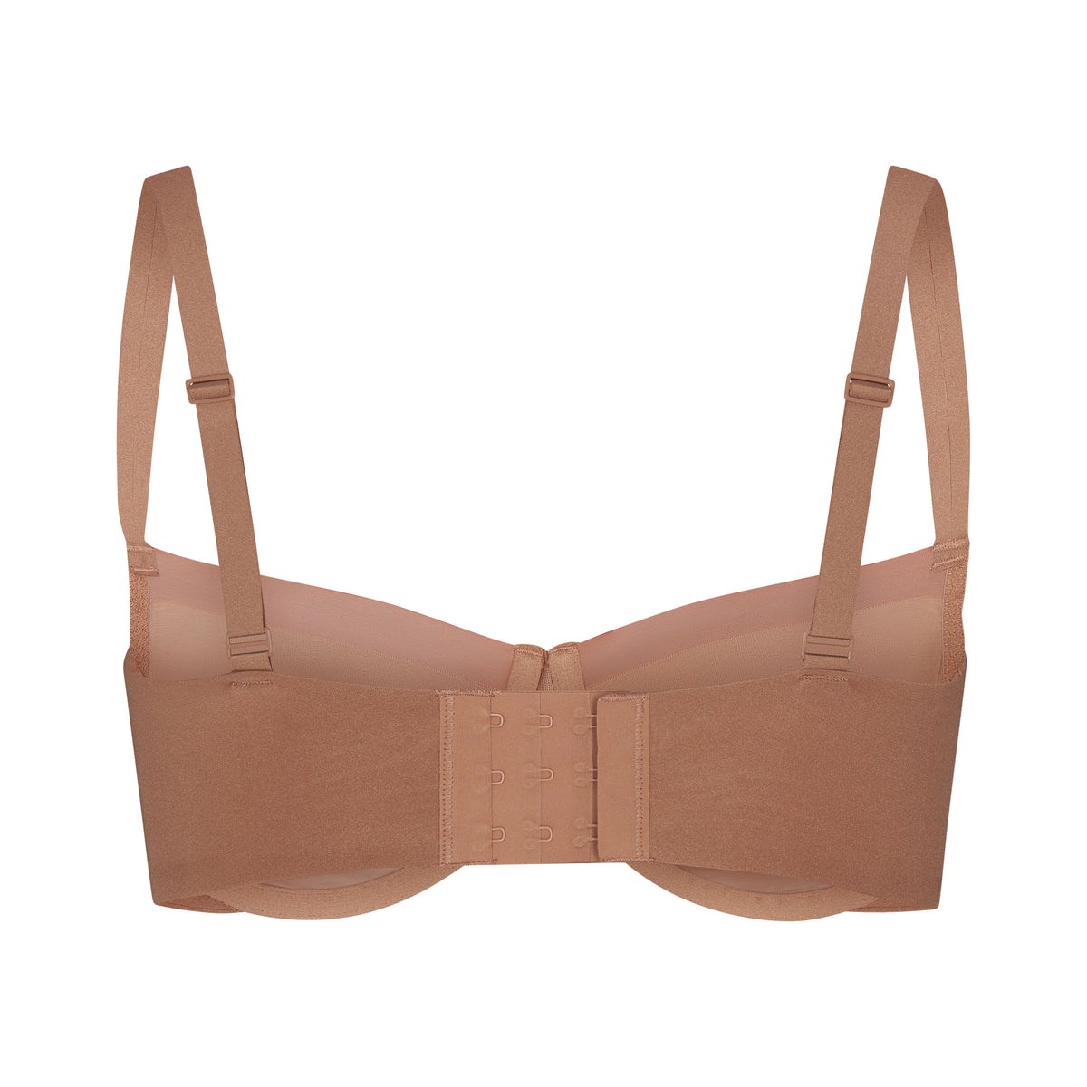 SKIMS No Show Molded Unlined Balconette Bra Sienna | UB2675108