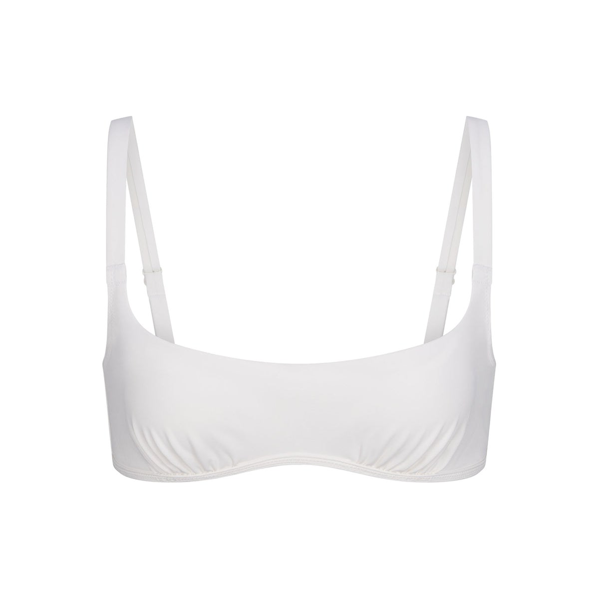 SKIMS Shaping Swim Ruched Underwire Bikini Top Marble | YH6729834