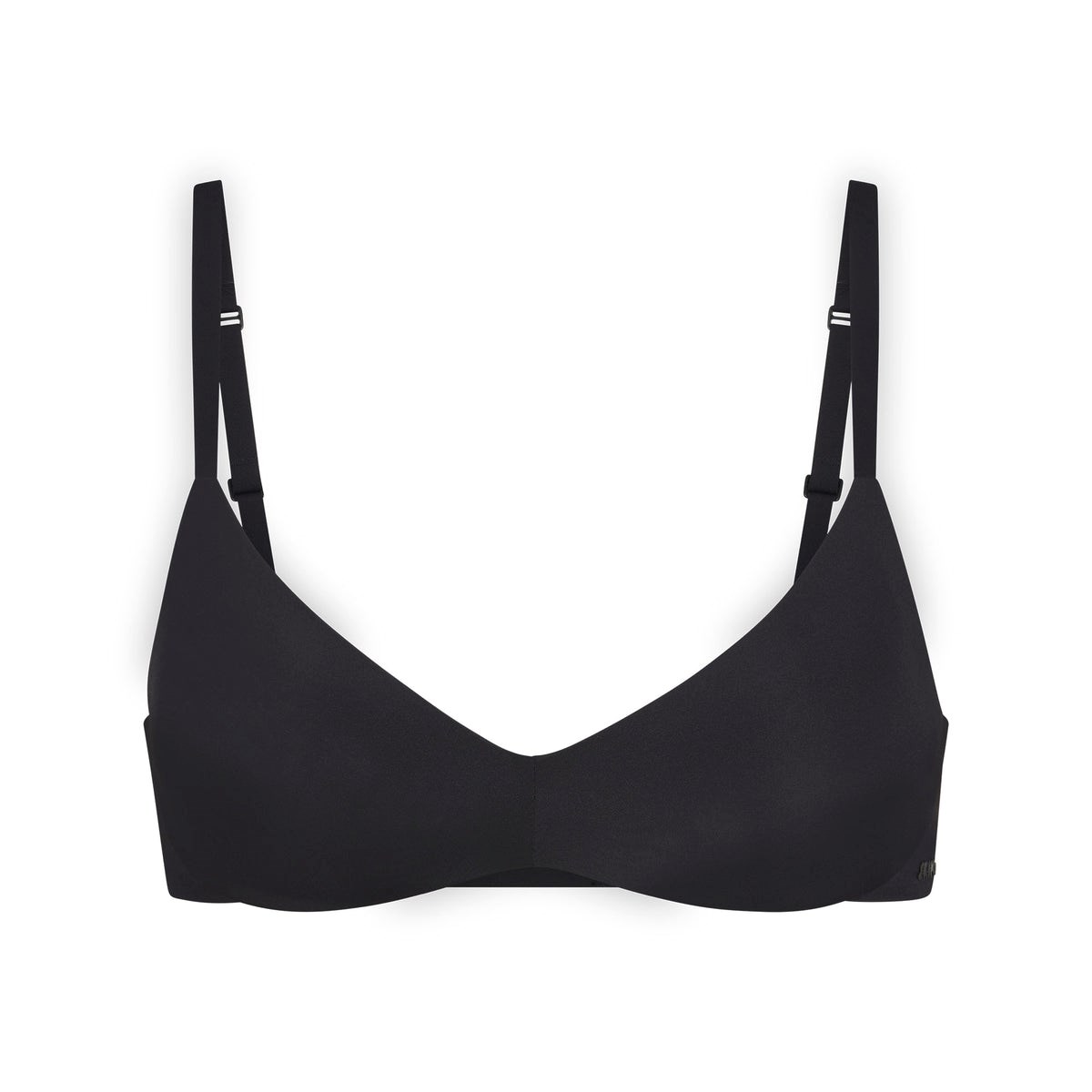 SKIMS Wireless Form Push-up Plunge Bra Onyx | RP8612473