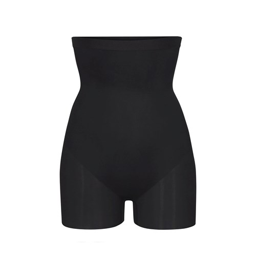 SKIMS Barely There High-waisted Shortie Onyx | GE9657841