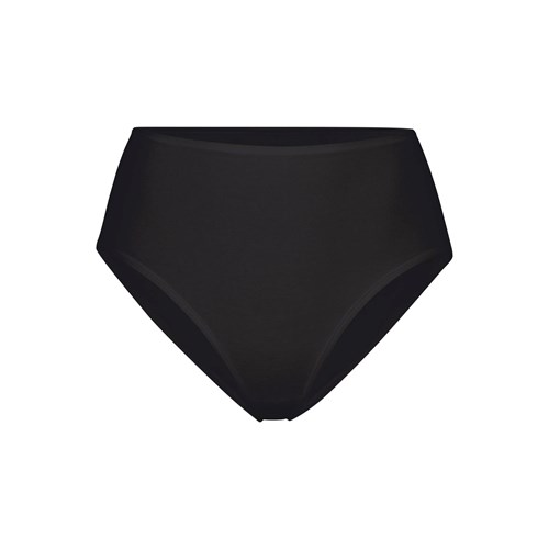 SKIMS Bomull Jersey Full Brief Soot | OI5483219