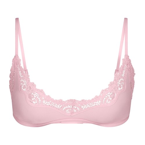 SKIMS Fits Everybody Spets Scoop Bralette Cherry Blossom | HQ1724360