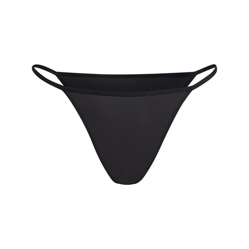 SKIMS Fits Everybody String Bikini Onyx | LP4256917