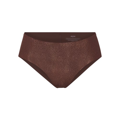 SKIMS Naked Shine Bikini Cocoa | UW7835109