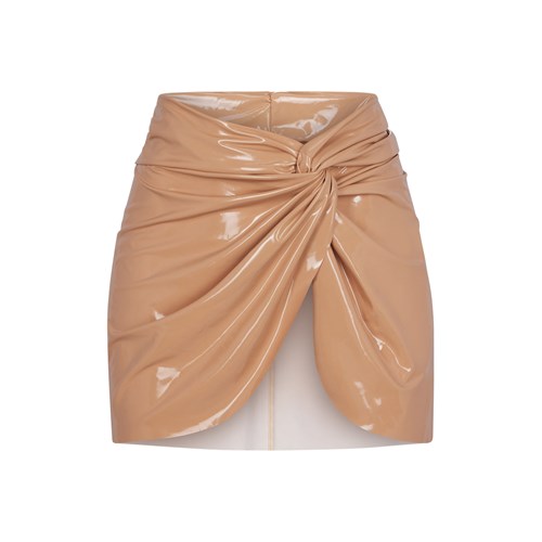 SKIMS Pvc Sarong Mini Skirt O" />