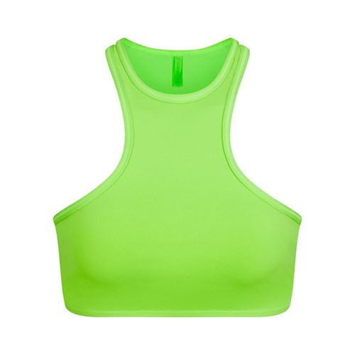 SKIMS Swim High Neck Racer Top Gröna | AO3017526